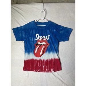 Rolling Stones Shirt Youth Med No Filter 2019 Tour USA Tie Dye STONES Crew Neck